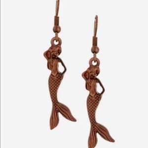 Copper earrings
